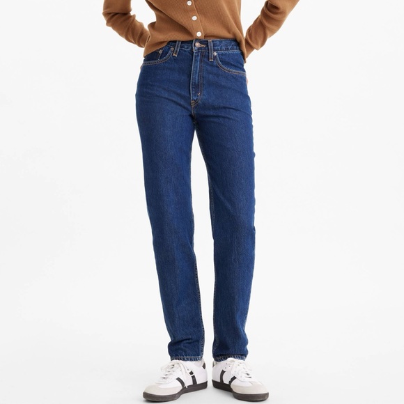 NWT Levi's Premium‎ 80s Mom Jean High Rise Tapered Leg Relaxed Size 18W - Picture 1 of 12